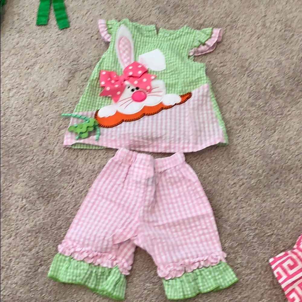 Bunny top and matching capris